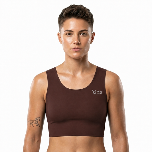 THE ONE Ultra Seamless Chest Binder – Brown