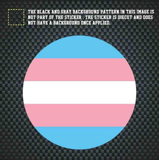 LGBT Unicorns Rainbow Pride Round Car Sticker