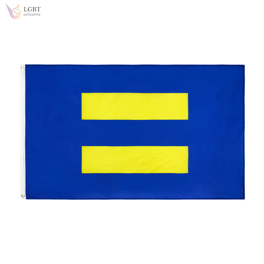LGBT Unicorns Human Rights Campaign Flag 3x5 Ft