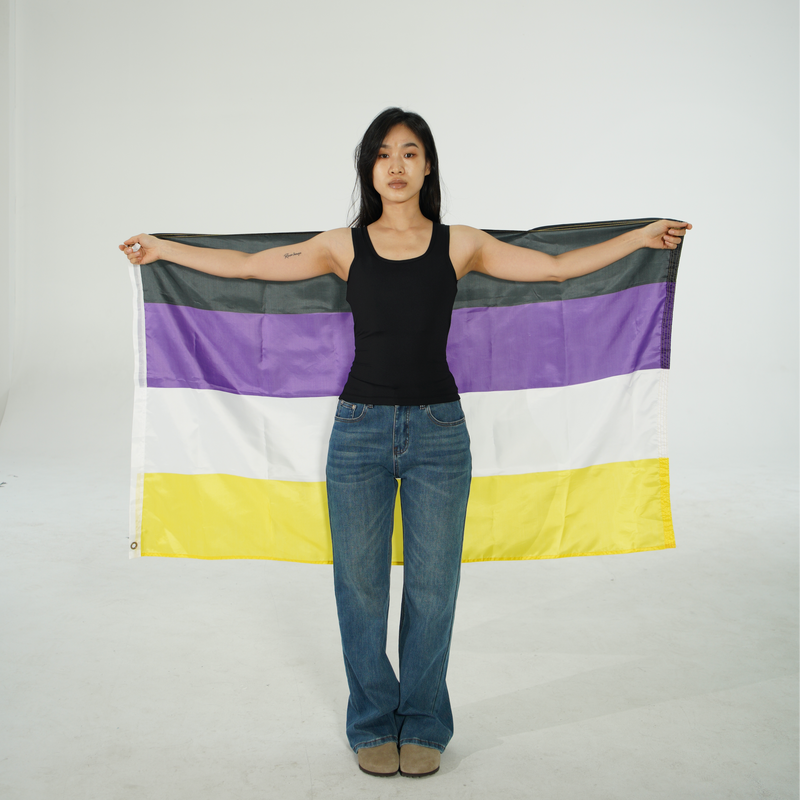 Long Tank Binder - Black