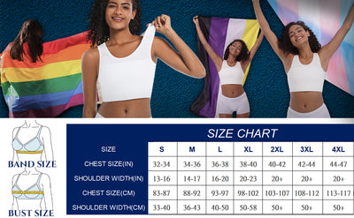 REBORN II: Mesh Fabric Zipper Chest Binder (WHITE)