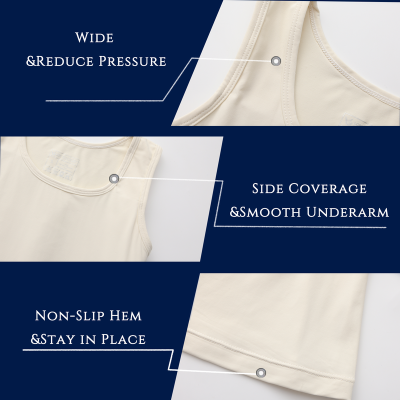 YOLO - Long Tank Binder (WHITE)