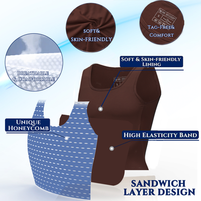 YOLO-Long Tank Binder (BROWN)