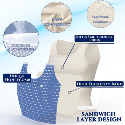 YOLO - Long Tank Binder (WHITE)