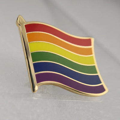 LGBT Rainbow Pride Brooch Metal Pin Of Stylish Types Valentine's Day Gift