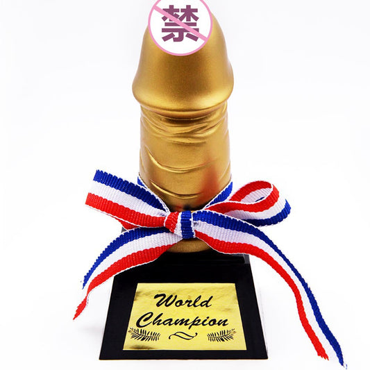 LGBT Bachelorette Party Funny Spoof Trophy KTV Bar Entertainment Trophy Toys