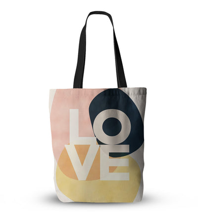 LGBT Pride Rainbow Canvas Shopping Bag Pop Retro Morandi Poly Cotton Bag