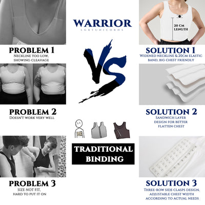 WARRIOR: Good Effect without Compromising Comfort - WHITE