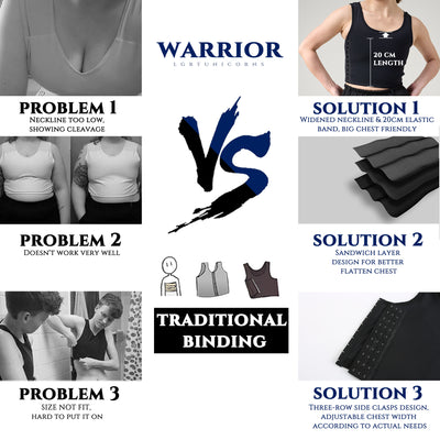WARRIOR: Good Effect without Compromising Comfort - BLACK