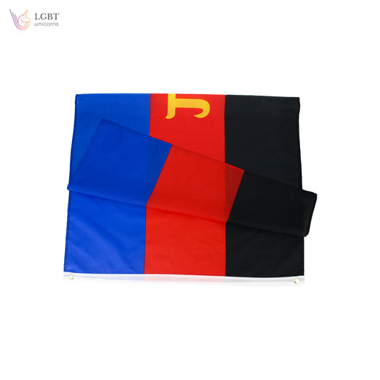 LGBT Unicorns Polyamory Pride Flag 3x5 Ft