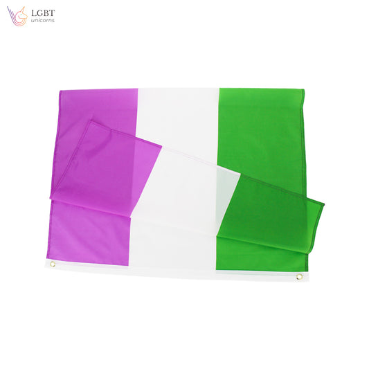 LGBT Unicorns Genderqueer Pride flag 3x5 Ft