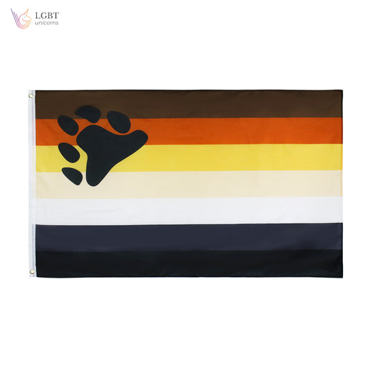LGBT Unicorns Bear Pride Flag 3x5 Ft