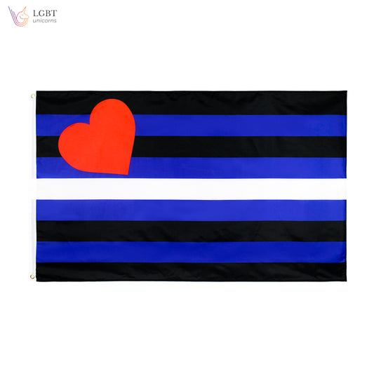 LGBT Unicorns Leather Pride Flag 3x5 Ft