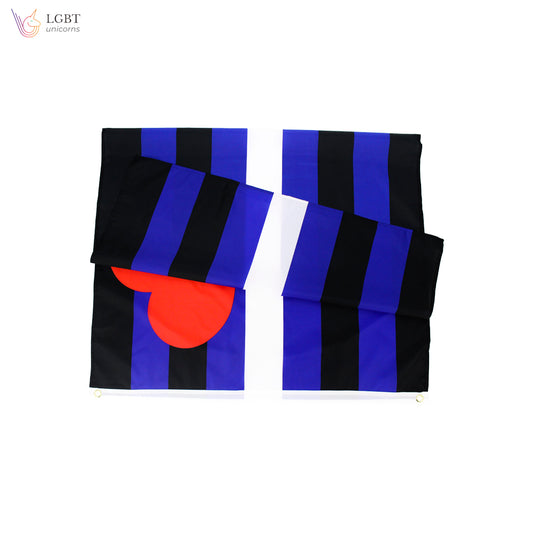 LGBT Unicorns Leather Pride Flag 3x5 Ft