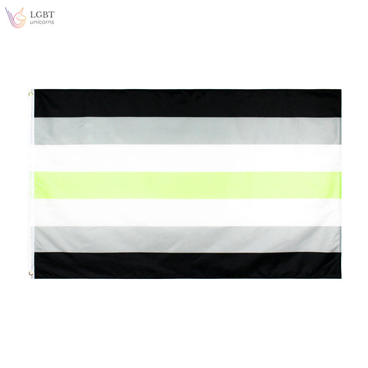 LGBT Unicorns Agender Pride Flag 3x5 Ft