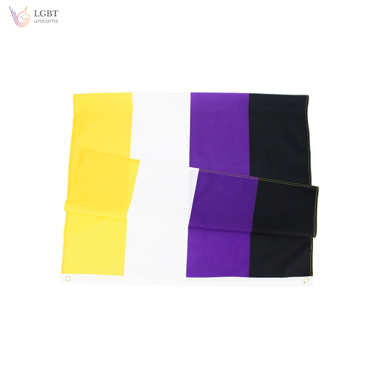 LGBT Unicorns Non-Binary Pride Flag 3x5 Ft