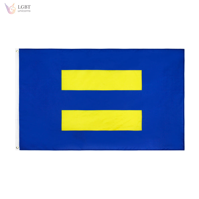 LGBT Unicorns Human Rights Campaign Flag 3x5 Ft
