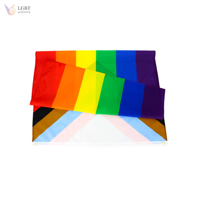LGBT Unicorns Progress Pride Flag 3x5 Ft