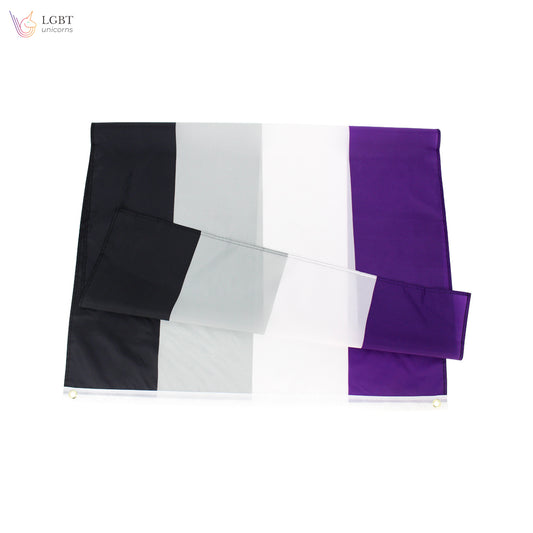 LGBT Unicorns Asexual Pride Flag 3x5 Ft
