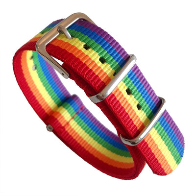 LGBT Rainbow Woven Braided Bracelets Lesbians Gays Bisexuals Bracelets Valentine's Day Gift