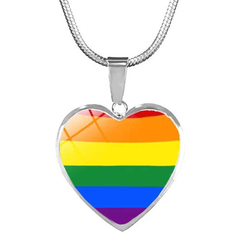 LGBT Bisexual Lesbian Transgender Pansexual Non-Binary Genderfluid Agender Aromantic Pendant