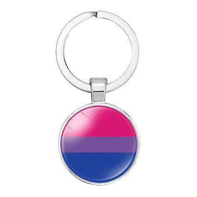 LGBT Rainbow Pride Day Parade Key Chains Valentine's Day Gift