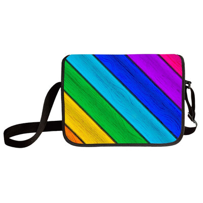 LGBT Rainbow Pride Love Is Love Crossbody Bag Messenger Bag Shoulder Bag