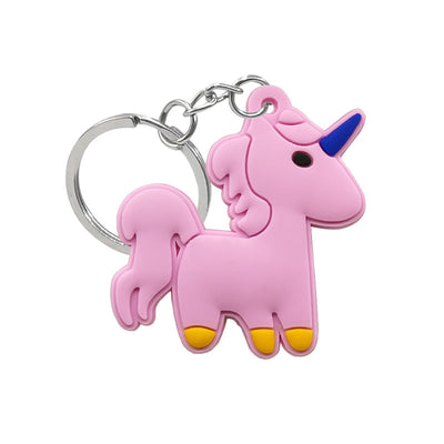 LGBT Unicorns PVC Keychain Ins Accessories Gift