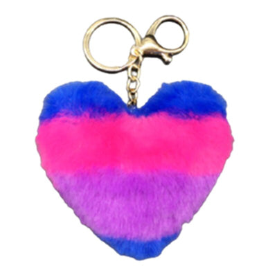 LGBT Bisexual Transgender Plush Pendant Keychain