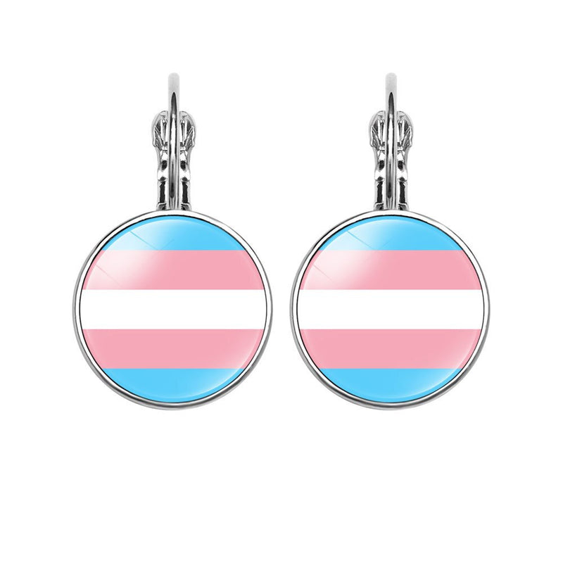 LGBT Rainbow Pride Flag Earrings