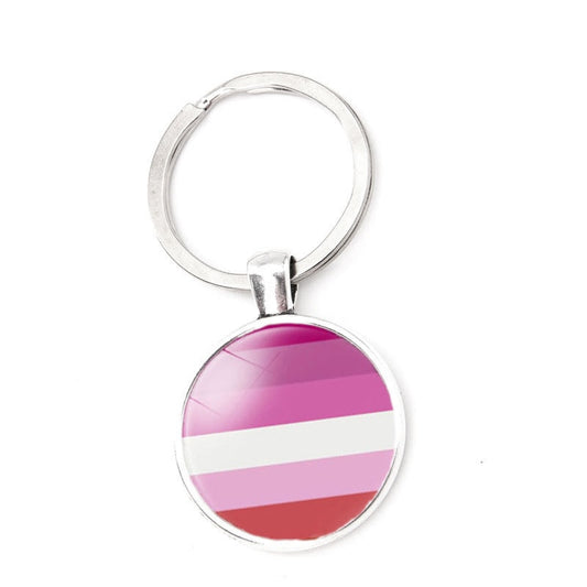 LGBT Rainbow Pride Metal Key Chains
