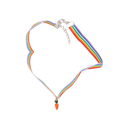 LGBT Rainbow Pride Rainbow Stripe Choker